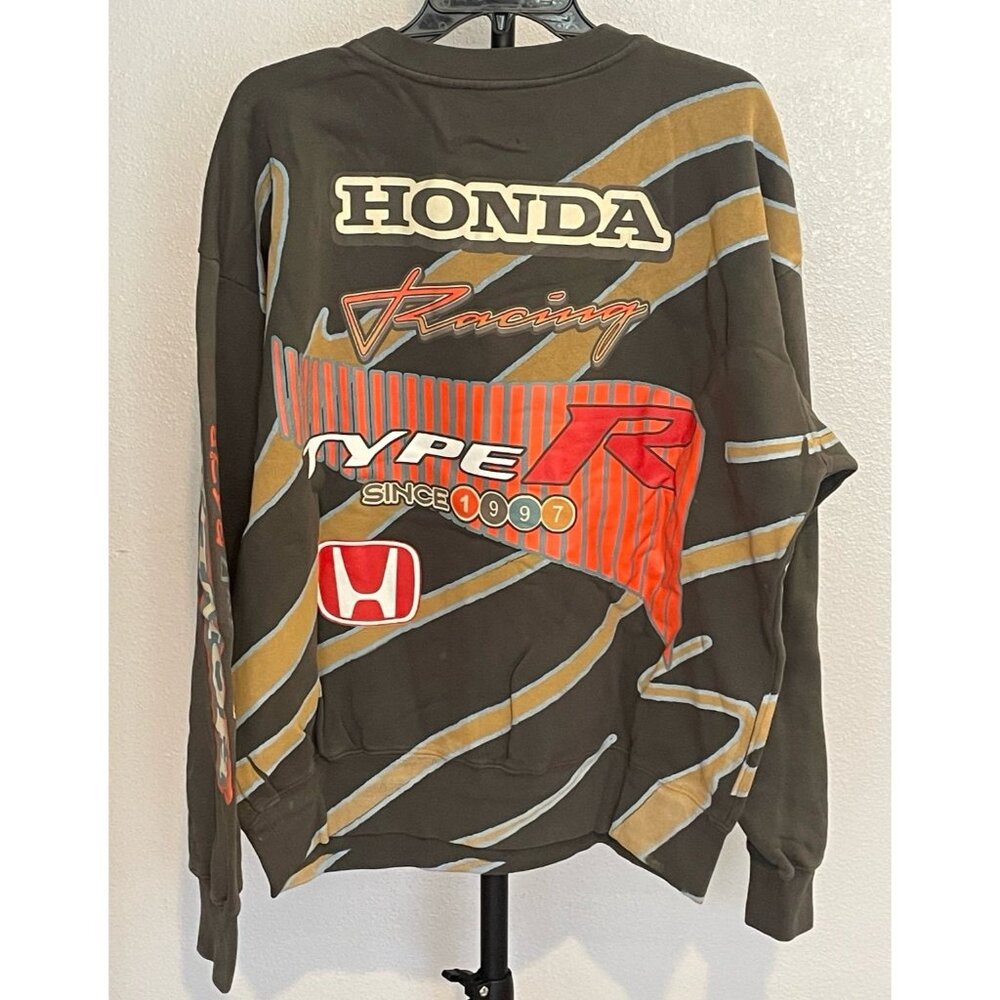 HONDA RACING OVERSIZED SWEATSHIRT SZ LARGE